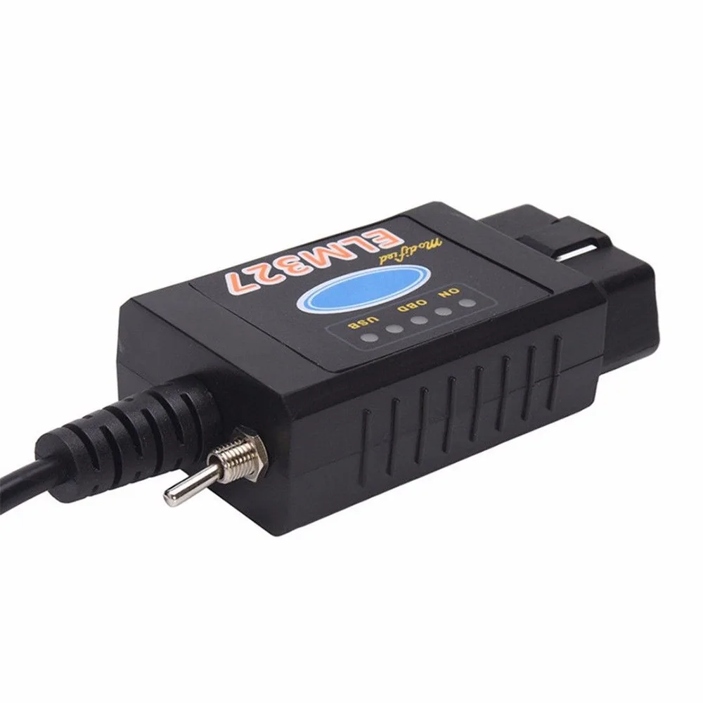 Для Ford ELM 327 USB чип FTDI Pic18f25k80 с переключателем для Forscan HS CAN/ms CAN автомобильный диагностический инструмент и ELM327 Bluetooth версия
