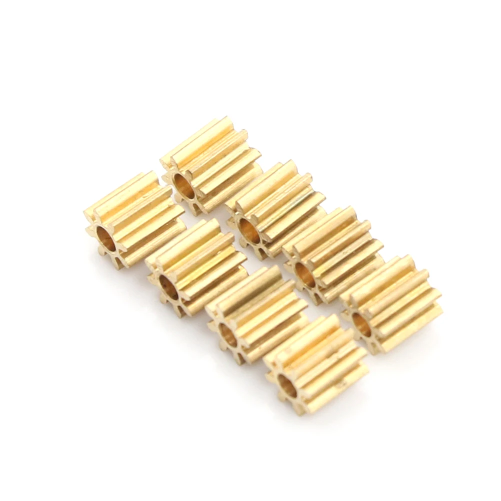 Motor Metal Gear Spare Parts for Syma X5C X5SW X5A RC accessories Copper Gears For Helicopter Spare Parts Replacement 8pcs/set