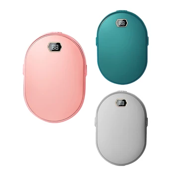 

Portable Power Bank Hand Warmer USB Small and Large Capacity Double-Sided Heating Display Hand Warmer