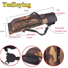 Стрельба из лука стрелы колчан Камуфляж для охоты большой емкости оксфорды Arco E Flecha Flechas Tiro De Arco стрелы сумки