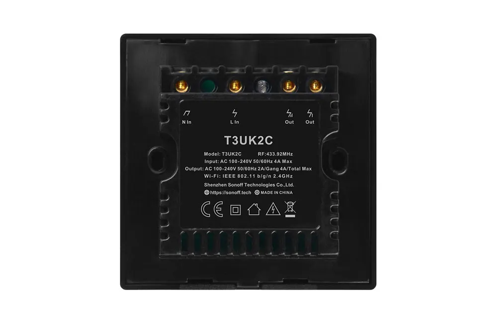 Itead Sonoff T3UK 86 Размеры 1/2/3 серии TX 433 МГц RF управления Wifi переключатель умный дом пульт дистанционного управления переключатель работает с Alexa Google Home
