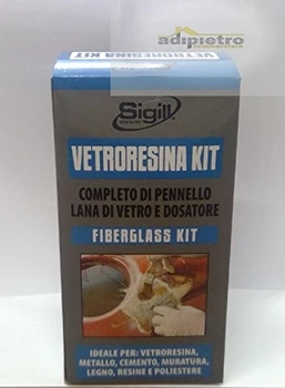 

VETRORESINA KIT LANA DI VETRO E DOSATORE FIBERGLASS KIT SIGILL