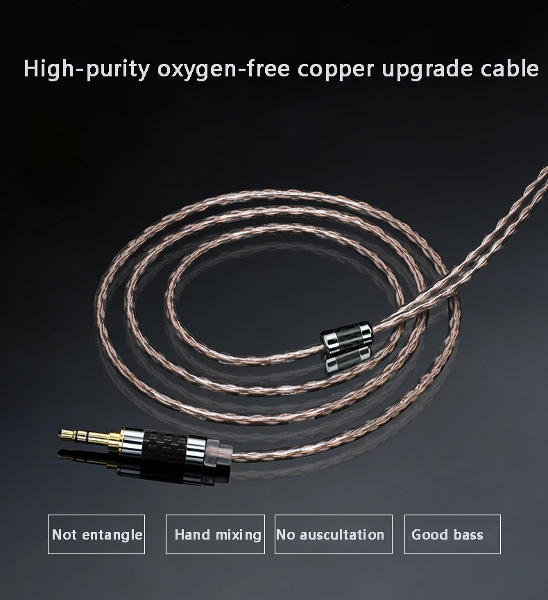 8 ядер 3,5 мм до 2 Pin 0,78 мм разъем Mmcx Hifi кабель для наушников Diy Замена кабеля для обновления аудио