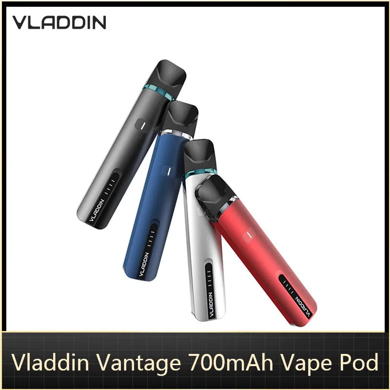 Горячая распродажа! Vladdin Vantage Vape Pod 1 6 мл картридж 700 мАч встроенный аккумулятор Type C