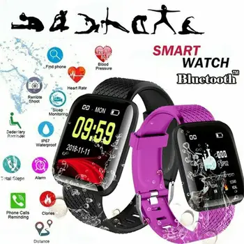

Smart Watch Bracelet Band Fitness Tracker Bracelet Blood Pressure Smart Watch Waterproof Smart Wristband for Women Men