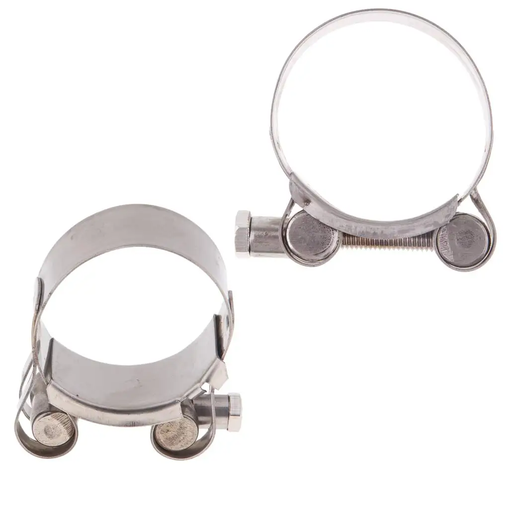 Exhaust Clamp Clip Stainless Steel Muffler Silencer Clamps for Motorbike | Автомобили и мотоциклы