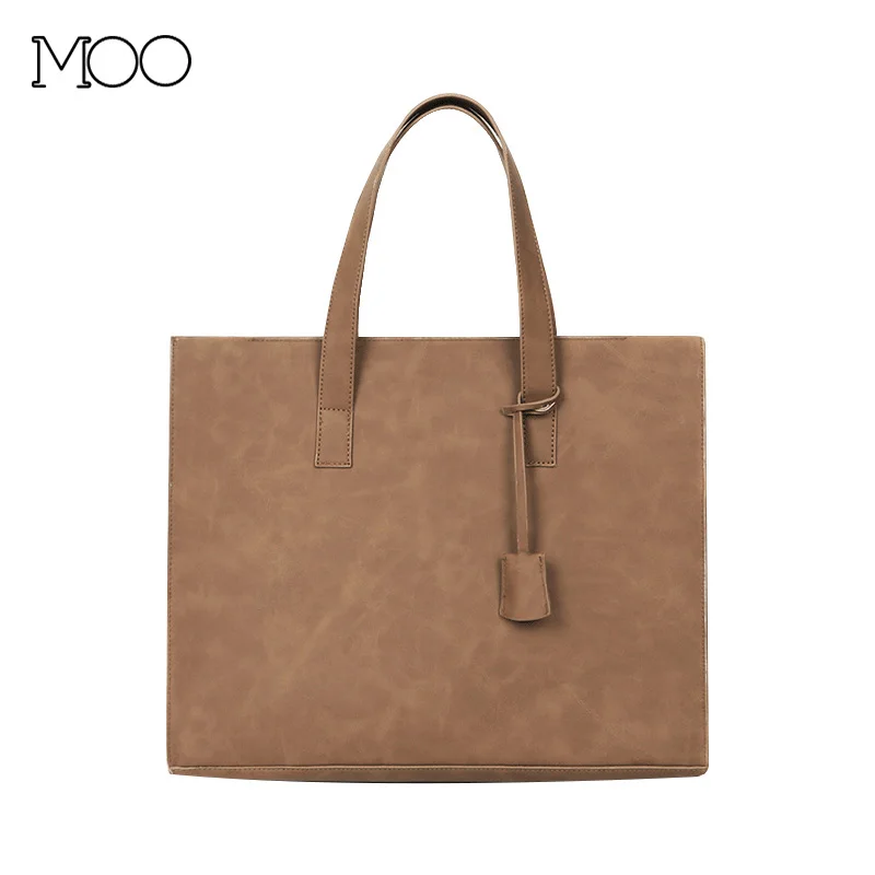 Tote Bag Mens Briefcase Womens Handbag Female Lawyer Bag Leather Handbag Business Vintage Bag For Laptop Storage Of Documents