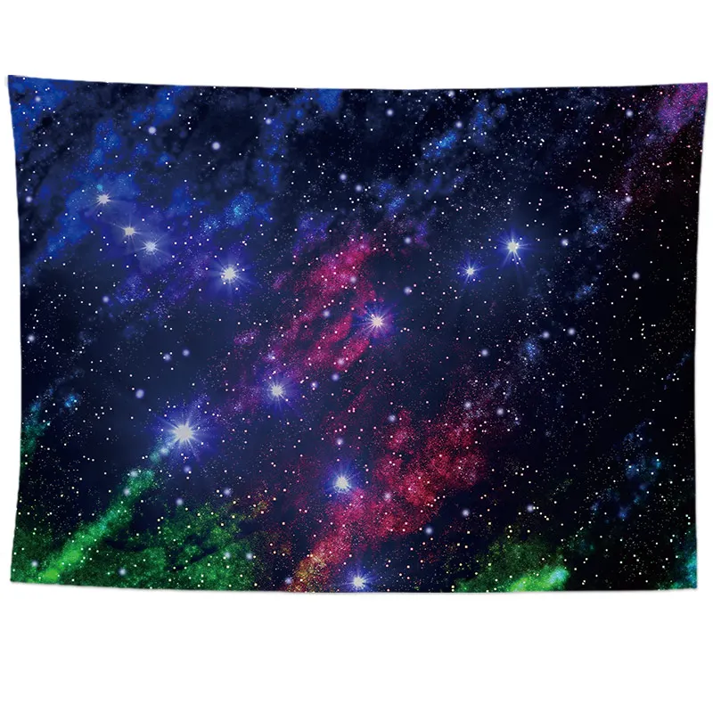 Galaxy психоделический гобелен, Настенное подвесное одеяло, декоративный настенный ковер для гостиной, на заказ