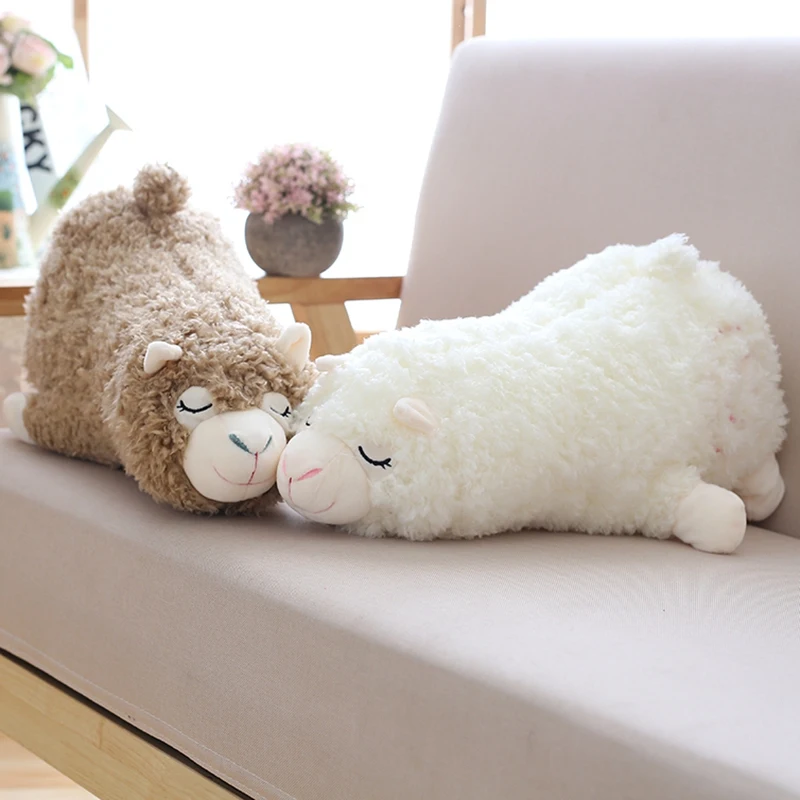 45 см японская Alpacasso мягкая лежа Альпака животных Kawaii милая плюшевая кукла-подушка детская игрушка, Новогодний подарок