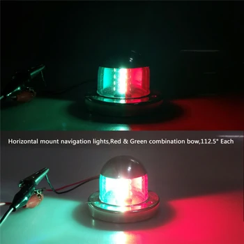 

Boat Navigation Light LED Lamps Rustproof Replacement Waterproof Marine