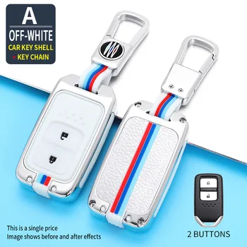 In lega di zinco dell'automobile chiave a distanza della copertura Shell per Honda Civic City Accord CRV XR-V odissea Vezel Jade Crider Fit accessori 2 In lega di zinco dell'automobile chiave a distanza della copertura Shell per Honda Civic City Accord CRV XR-V odissea Vezel Jade Crider Fit accessori - In lega di zinco dell automobile chiave a distanza della copertura Shell per Honda Civic