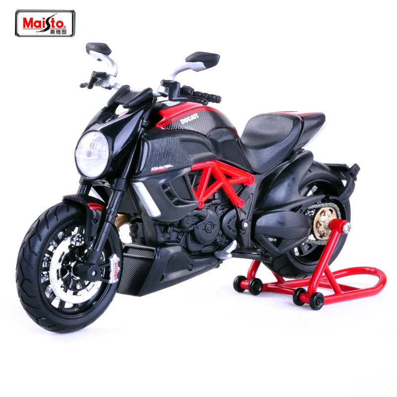 Maisto 31196 Ducati Diavel Carbon Bike 1/12 Motorcycle Model for sale online 