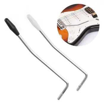 

High Quality 5 Or 6mm Black / White Head Guitar Vibrato Arm Striker Tremolo Arm Whammy Bar For Fender And Squier Strat