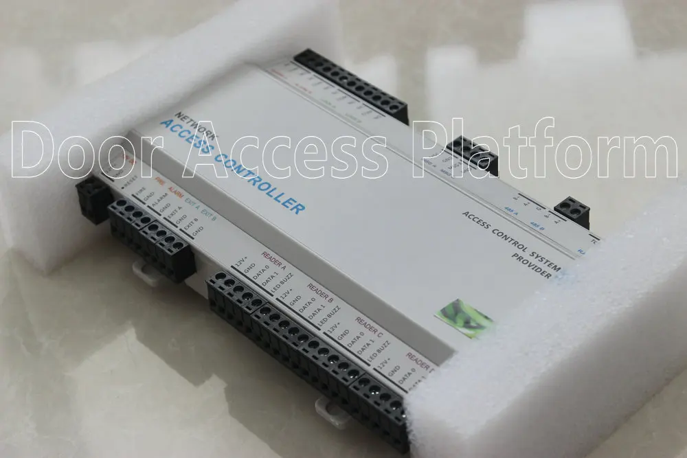 Новинка, Микропрограмма 2 Дверных контроллера PCB с японским+ корейским IC, чип+ программное обеспечение для ПК, подключение 4 шт. wie-gand карт ридеров комплект доступа