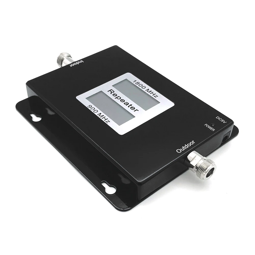 GSM/DCS 900/1800MHz 2G/4G двухдиапазонный двойной ЖК-дисплей усилитель сигнала мобильного телефона повторитель сигнала для сотового телефона набор усилителя сигнала