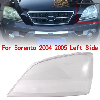 

Car Front Side Headlight Clear Lens Lamp Shade Shell Cover for KIA Sorento 2004 2005