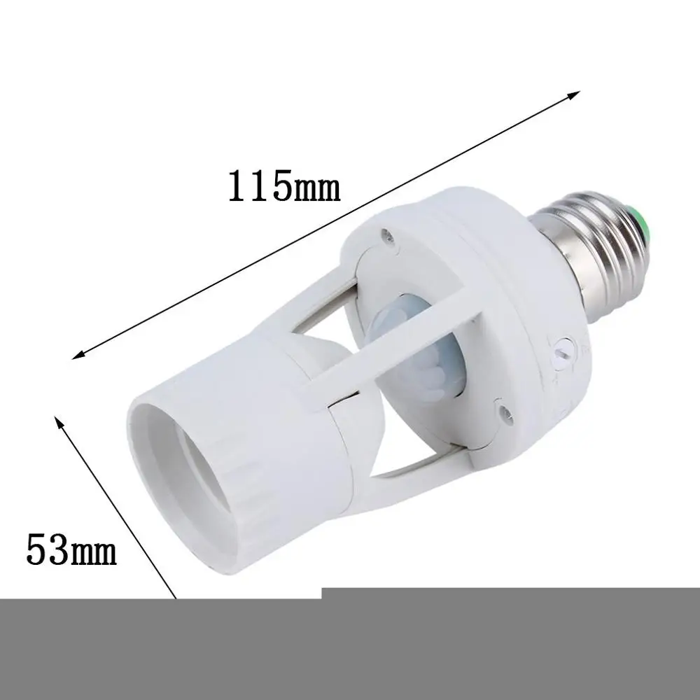 E27 Plug 360 Degree Pir Induction Motion Sensor Infrared Motion Sensor Infrared