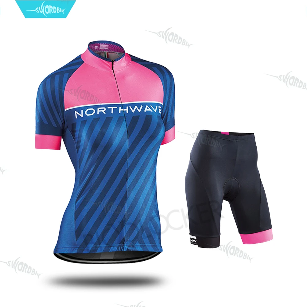 Normal Cycling Set Велосипедная одежда Northwave Женская велосипедная трикотажная одежда для велоспорта с длинным рукавом набор горный велосипед Женская гоночная повседневная одежда - Цвет: Normal Cycling Set