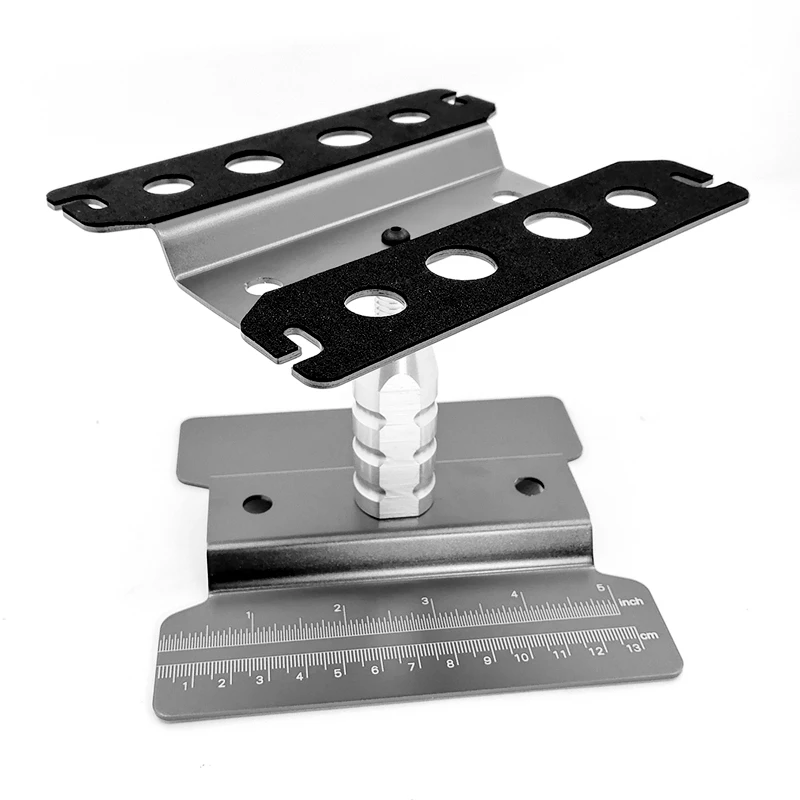 

High black Work Stand Assembly Platform 360 Degree Rotate Repair Station for RC 1/8 1/10 TRX-4 Axial SCX10 Tamiya S125