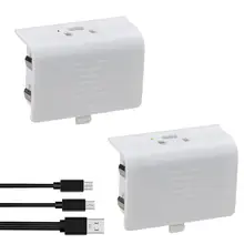 for Xbox One / Xbox One / Xbox One S / Xbox One XElite Wireless Controller Gamepads + 2 in 1 USB Charging Cable Battery Bateria
