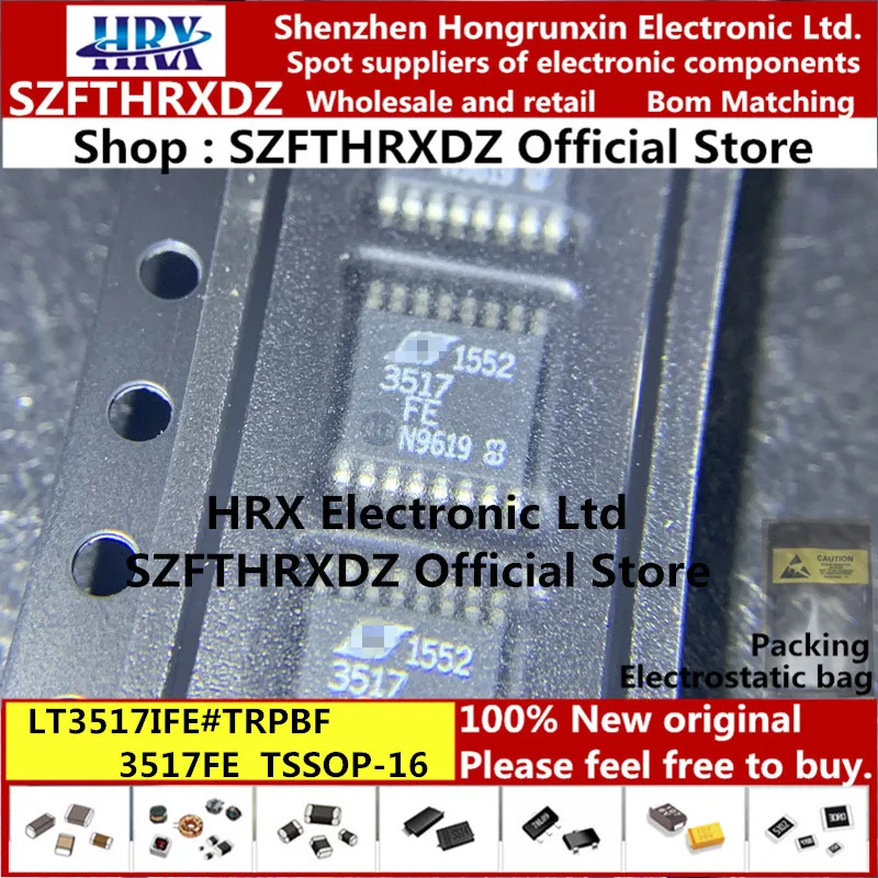 LT3517EFE# TRPBF 3517FE TSSOP16 LT3517EFE# PBF 3517FE TSSOP-16 LT3517EFE 2500 шт./катушка светодиодный драйвер освещения