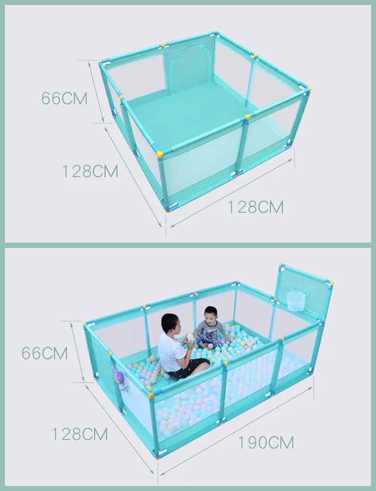 Детский манеж, коврик для ползания в помещении, защитный забор для детей, барьер для мяча, бассейна для детей, баскетбольный обруч, защитный забор для детей