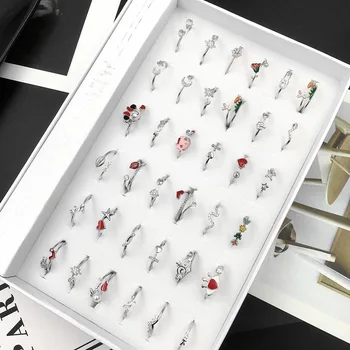 

36 Pcs/lot classical ring lot jewelry ring wholesale 200728--106