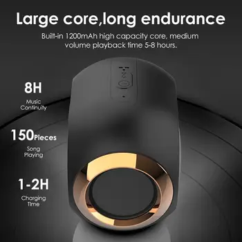 

X6 Bluetooth Speaker Phone Speaker High-performance Bluetooth 5.0 Smart Chip Blue Tooth Speaker Stereo Soundbar 3D Speakers