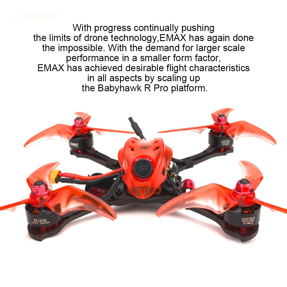 Батарея для Emax babyhawk R Pro 4 FPV 600TVL камера бесколлекторный Дрон с приемником 4в1 ESC F4 Контроллер полета BNF гоночный Дрон