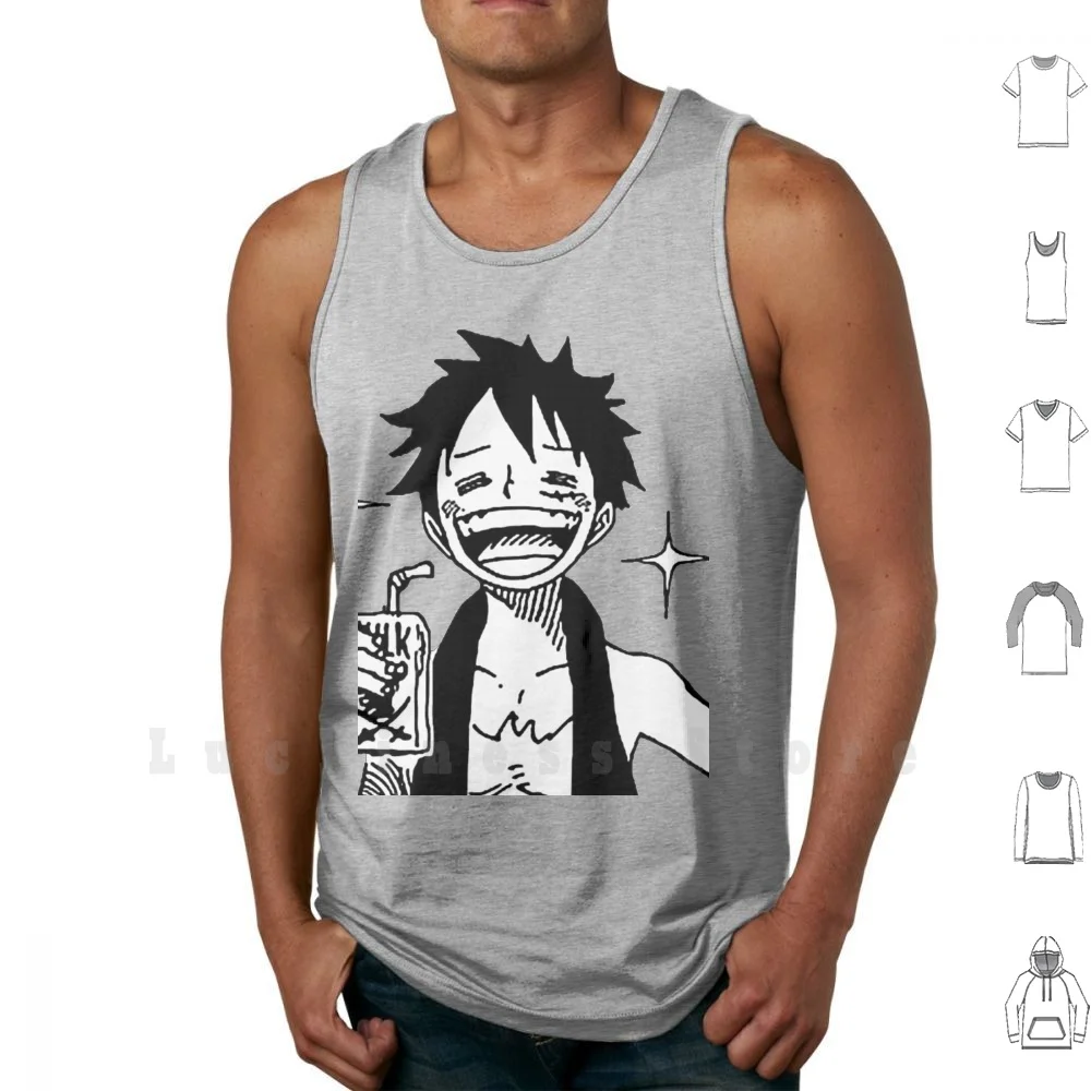 One Piece Luffy Denim Vest  One Piece  Atsuko