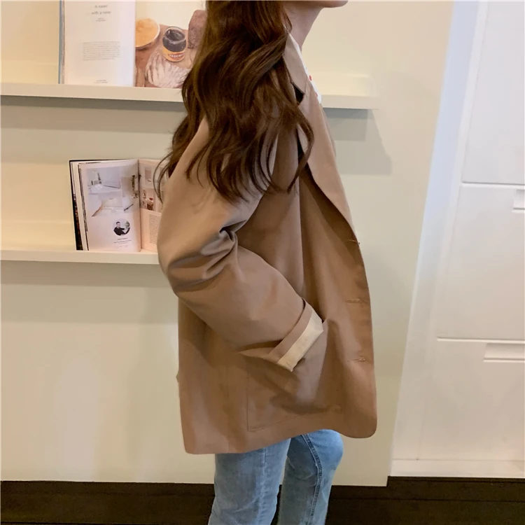 Hyuna Стиль Знаменитостей пиджак женский шикарный супер огонь Ретро простой короткий кардиган длинный рукав Блейзер Сеть Красный волна