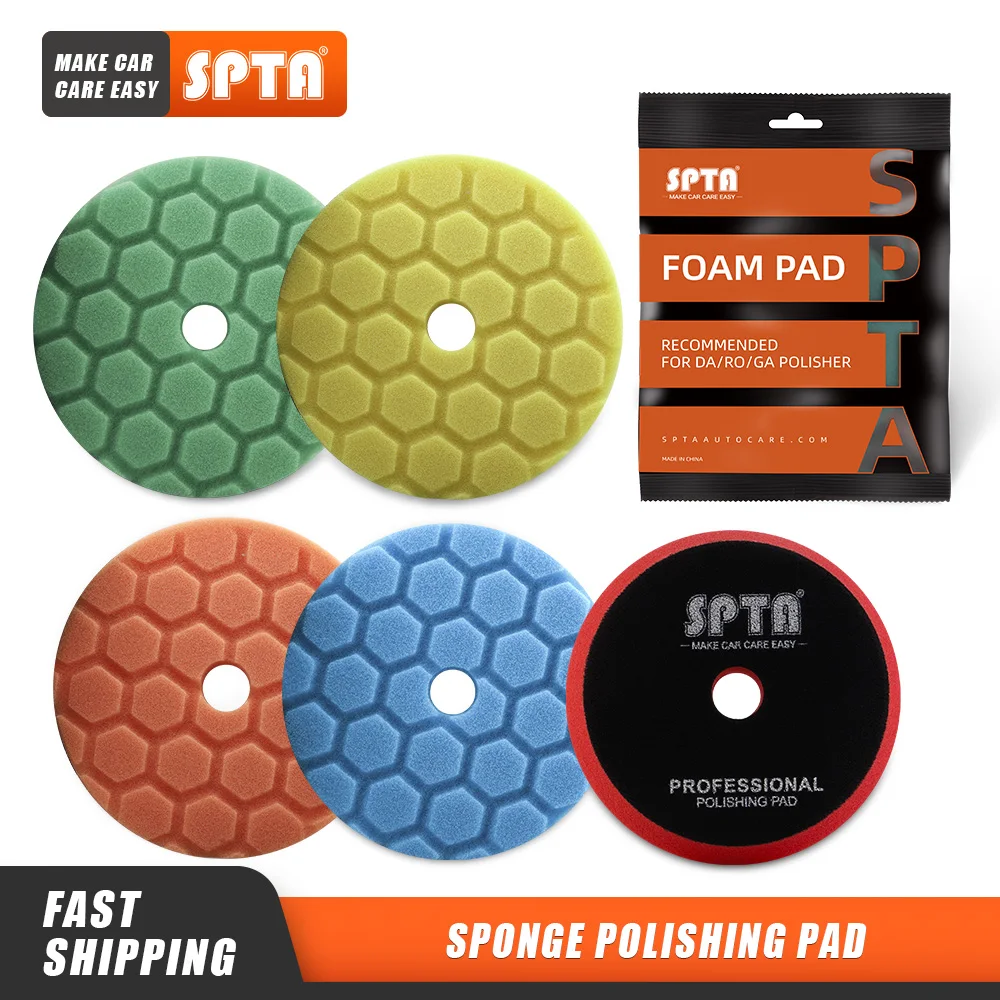 (Оптовые продажи) SPTA 3 "(80 мм)/5"(125 мм)/6 "(150 мм) Губка для автомобиля с