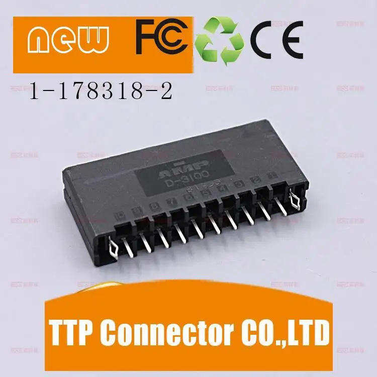 

2pcs/lot 1-178318-2 Connector 100% New and Original