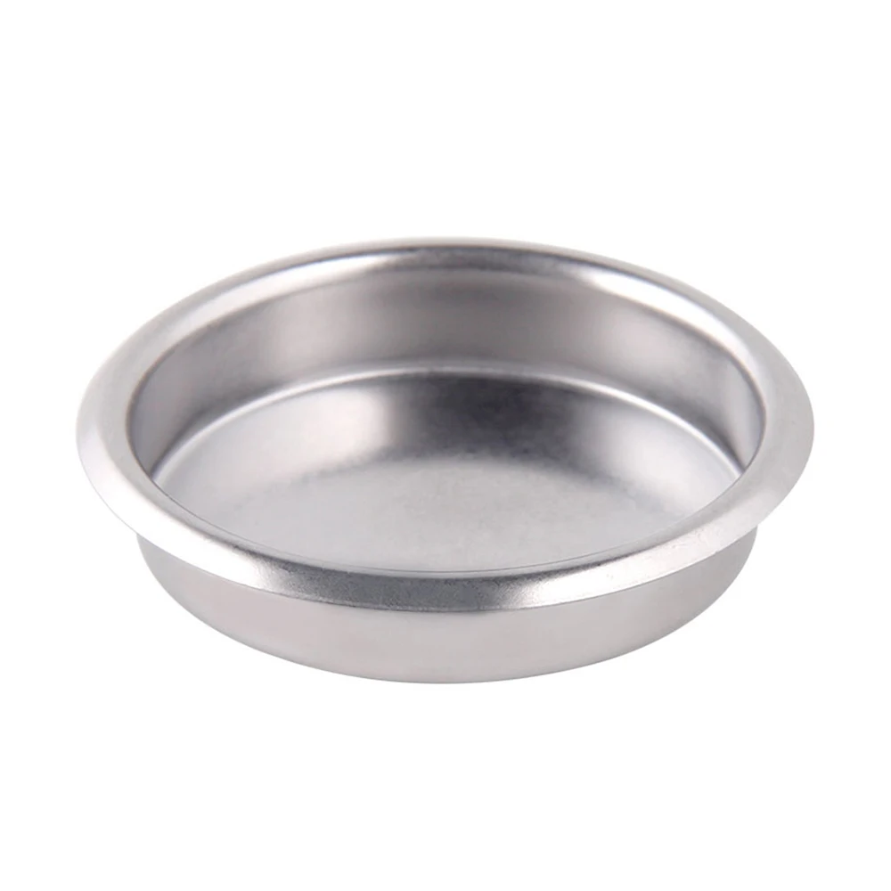 

58MM Coffee Machine Blank Filter Stainless Steel Backwash Cleaning Blind Bowl Silicone Sheet Coffee Machine Accessories