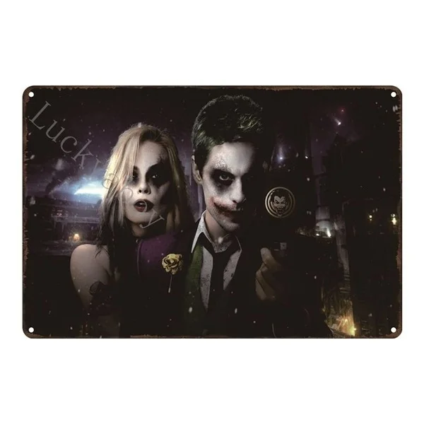 [] Retro Metal Tin Signs Movie Poster Pub Bar Cafe Home Plaque Vintage Wall Art Decor AL041 | Дом и сад