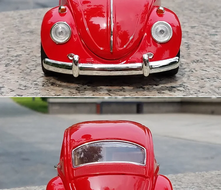 Высокая имитация Ретро Классический Volkswagen Beetle 1:18 сплав модели автомобилей металлические diecasts четыре открытые двери игрушка для детей мини автомобиль