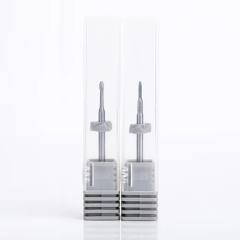 

2Pcs/Set Nail Drill Bits 2.35mm Tungsten Steel UV Gel Polish Remover Grinding Tool Durable Nail File Nail Art Tools Cozy