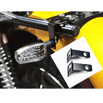 

Motorcycle Rear Turn Signal Relocater Holder Seat Mount Bracket for Triumph Bonneville Thruxton Scrambler Vintage Retro Cafe Rac