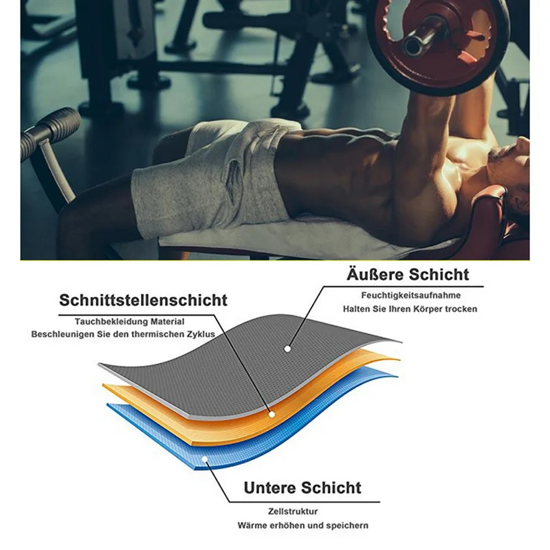CYSINCOS мужской неопреновый корсет сауна с длинными рукавами фитнес термо Корректирующее Белье Высокая компрессия Топ для тренировок плюс размер 4XL