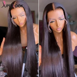T Part Lace Front Human Hair Wigs For Women Straight Remy Human Hair Wigs 4x4 Closure Wig 13x4 Transparent Lace Frontal Wig