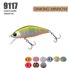 

45S MAX Crankbaits Sinking Stream Bait Pesca Issen Long Casting Lure Minnow Baits Fish Hooks Minnow Lures