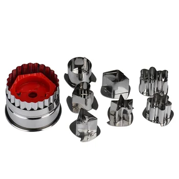 

7 pcs / lot cookie cutter landscape tools cookie cutter Fondant 3D Cutte cookie cutter stainless steel set ginger cake mold r