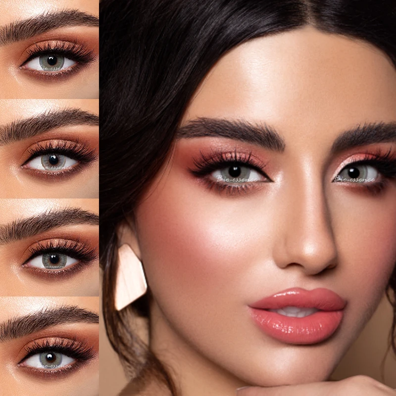 

2pcs Olivia Series Colored Contact Lenses Eye Natural Contact Lenses Color Contact Lens for Eye lentes de contacto