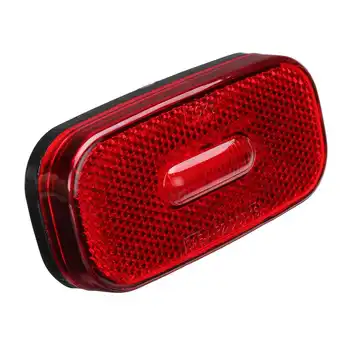 

Hot Car LED Side Marker Lights Red Caravan 12-24V 2 LEDs Clearance Indicator Lamp for Truck Trailer Lorry