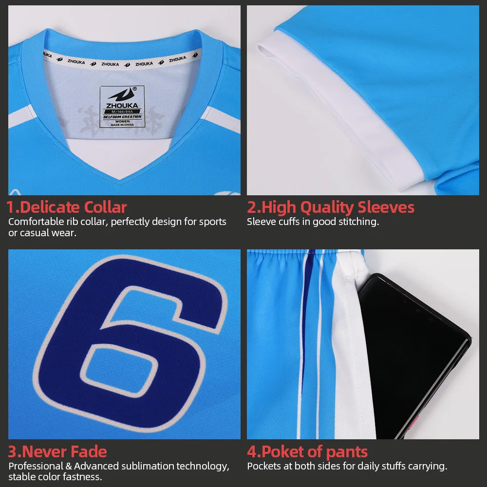 New products volleyball jersey women sportswear quick dry volleyball uniforms design