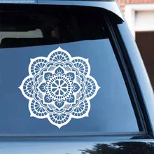 

Car-styling Mandala Car Decal Rearview Mirror Side Decal Stripe Vinyl Truck Vehicle Body Accessories