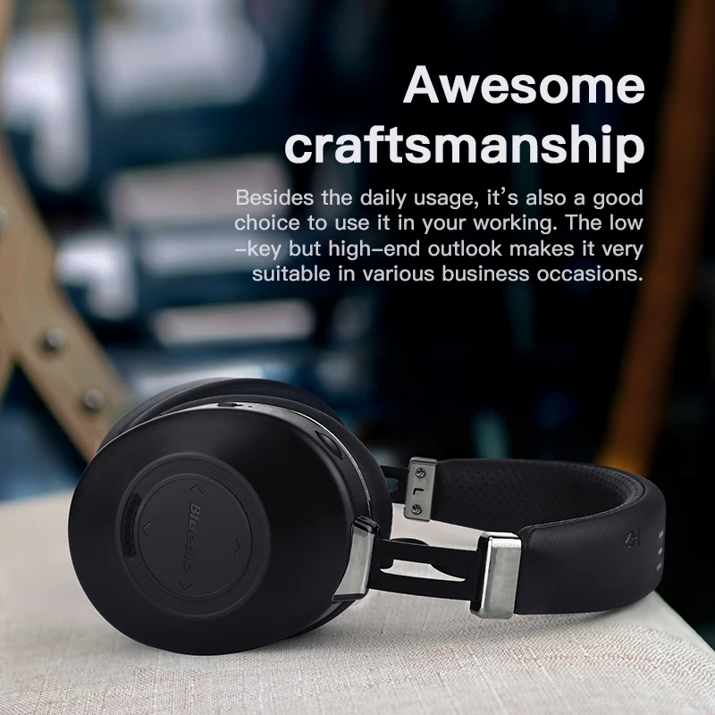 Bluedio H2 Bluetooth 5 0 наушники ANC беспроводная гарнитура HIFI Звук шаг подсчета SD слот для