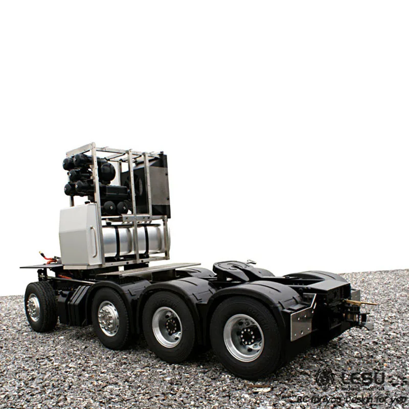 1/14 RC LESU Benz 3363 8x8 Металлическое шасси TAMIYA 56352 тягач|Радиоуправляемые грузовики| |