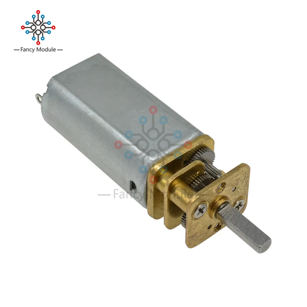 Diymore DC мотор-редуктор DC 12V 65MA 13GA 100RPM двигатель с редуктором для умные автомобили электрические игрушки