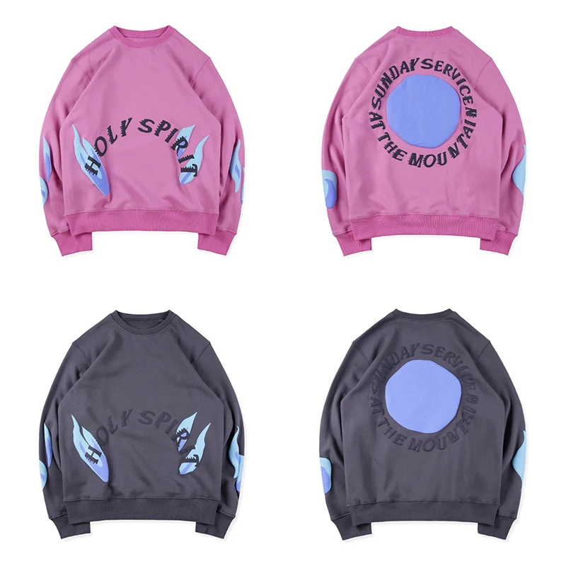 Fashion Sweatshirt Men 3D Flame Letter Print Hoodie Men Harajuku High Street Quality Sweatshirts Hip Hop Streetwear Hipster